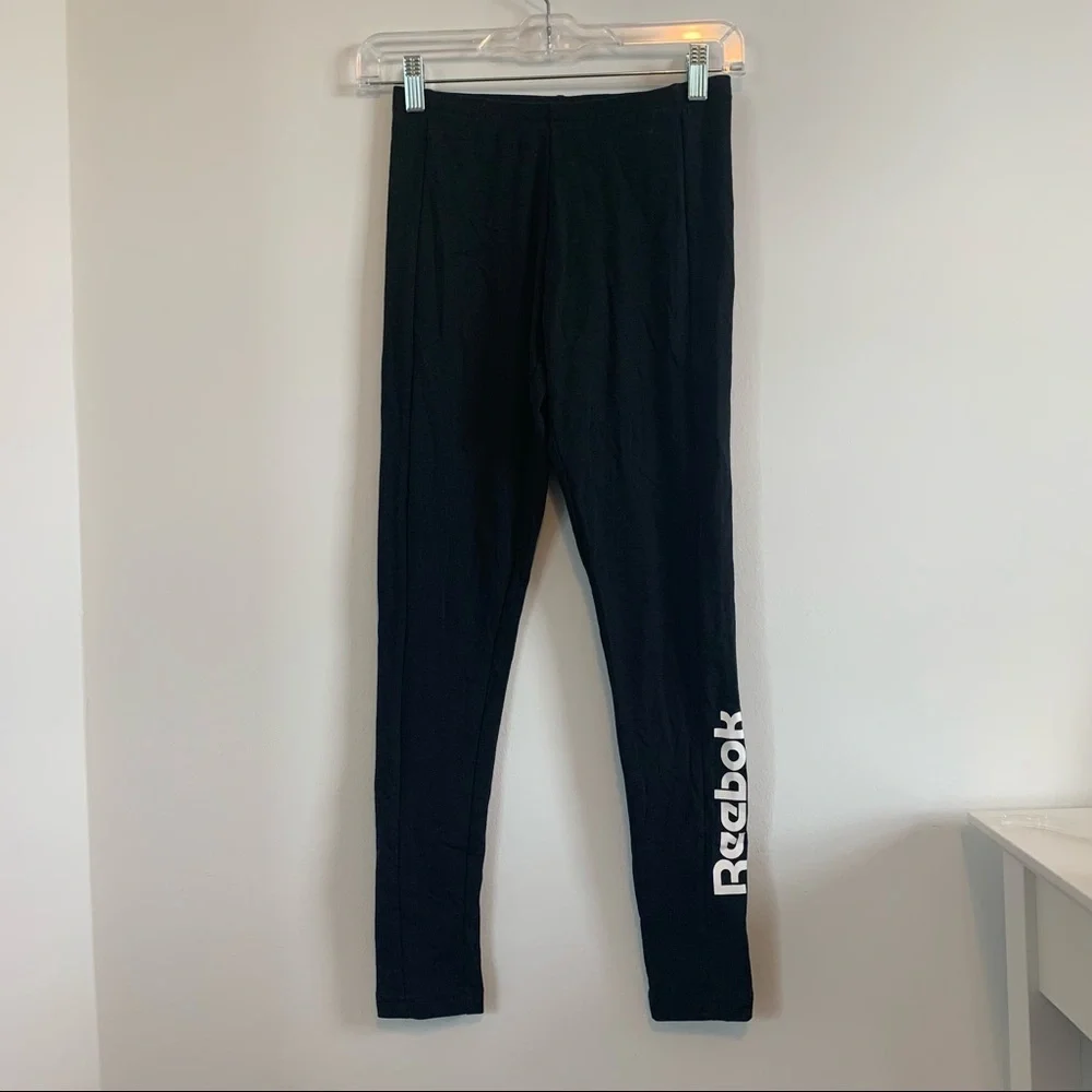 Reebok Black Classic Leggings, Size Xsmall NWT - Picture 4 of 5
